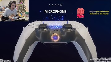 Xqc Screams Into PS5 Controller Testing ps5 Vibration Feature