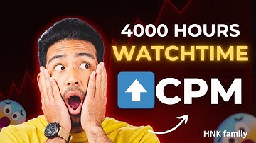 4,000 Hours Watch Time + 10X CPM (Secret Method 2026)