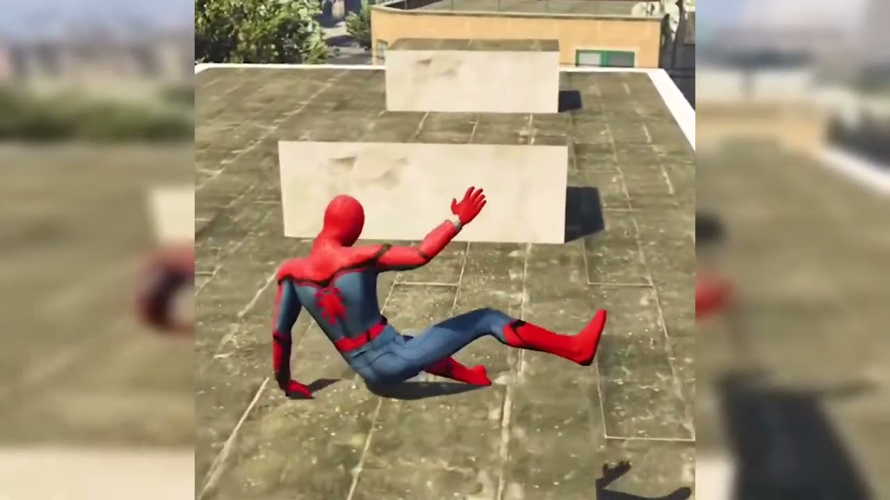 GTA 5 SPIDERMAN VS Different Characters Water Ragdolls! Part 2907