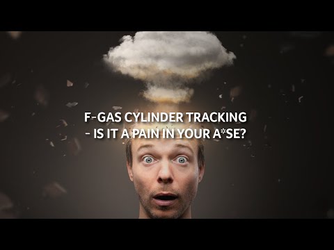 F-Gas cylinder tracking - is it a pain in your a*se?
