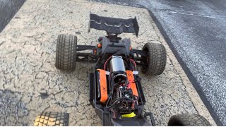 Traxxas XRT 12s build HWG2 esc 680kv 70120 rocket 🚀 motor first test run on 8s test & tune pt.4