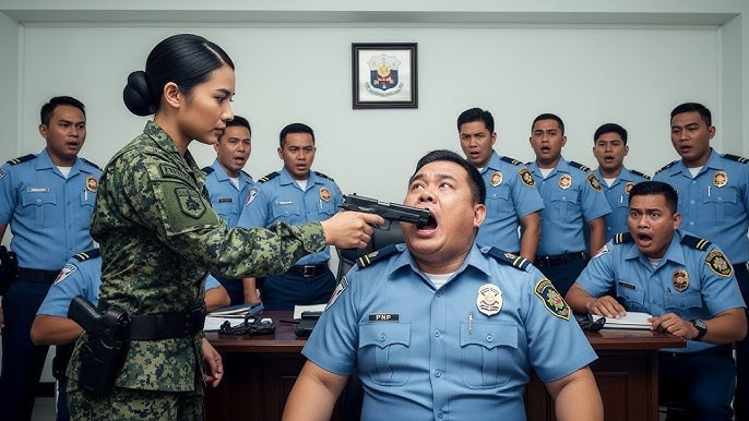 Viral! Aroganteng Pulis Umiyak Nang Tutukan sa Bibig ng Sundalo ng AFP;  Kapatid Niya’y Nahuling Mali