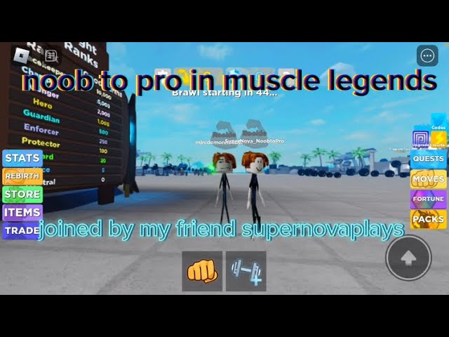 youngan_plays*)~ on X: The strong gang in (muscle legends)- Roblox   / X