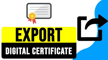 How to EXPORT DIGITAL CERTIFICATE from Your Computer 2025 | Backup & Export Digital Certificate
