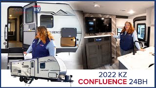 2022 KZ Confluence 24 Bunk House Travel Trailer Walkthrough Tour by Colton RV & Marine 515 views 6 months ago 8 minutes, 24 seconds