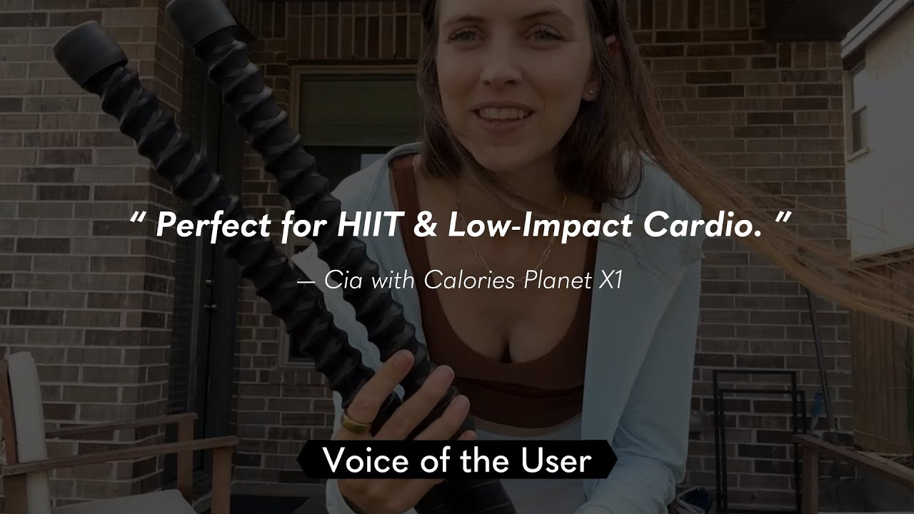 Cia's X1 Ropeless Battle Ropes Experience | Perfect for HIIT & Low-Impact Cardio