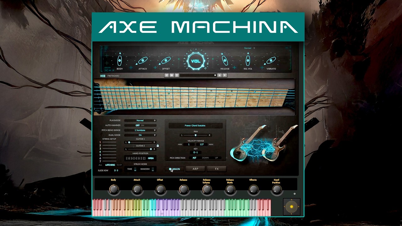 Heavy 7-String Guitar | Axe Machina by Soundiron Walkthrough