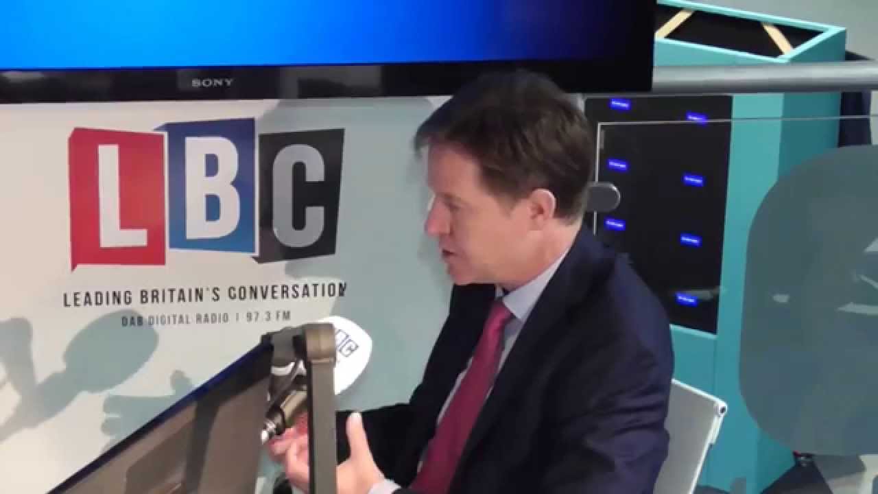 Nick Clegg: Live On LBC - Monday 6th October
