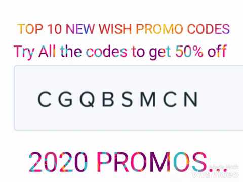 wish codes promo off