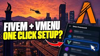 How To Make A FiveM RP Server with vMenu Automatically! vMenu Advanced