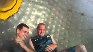 zorbing fail
