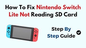 How To Fix Nintendo Switch Lite Not Reading SD Card