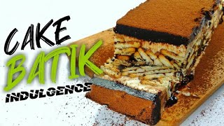 Tips buat kek batik (indulgence)Tanpa telur dan Tanpa bakar