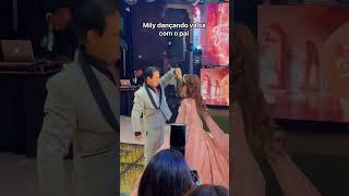 Mili dançando valsa com o pai #comedia #shorts
