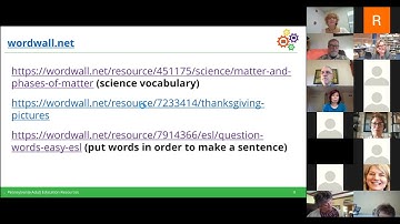 Volunteer Tutor and Classroom Aide Webinar Series - 11/09/21