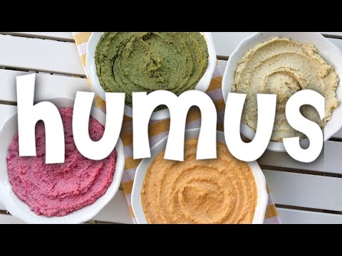 Renk Renk Humus - Alternatif Meze Tarifi