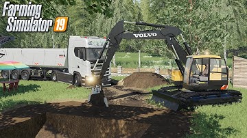 🚧PUBLIC WORKS WITH NEW VOLVO ECR145🚧||CONSTRUCTION ON TCBO MINING PROJECT V2|| FS19 CINEMATIC VIDEO