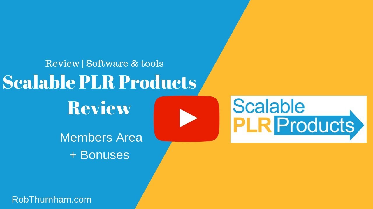 Scalable PLR Products Review|Watch This Before Buying
