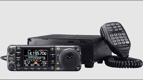 Introducing the iCom IC-7000D  Part-1