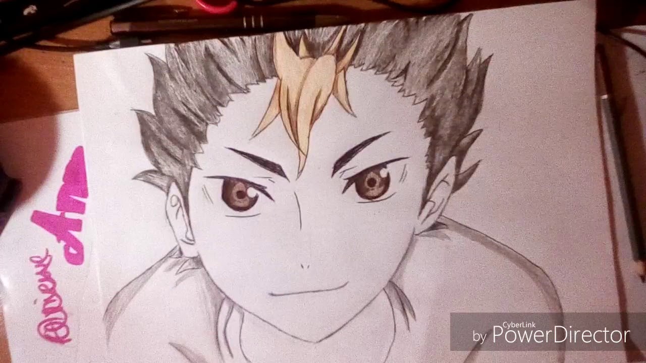 Нишиноя рисунок для срисовки