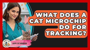 What Does A Cat Microchip Do For Tracking? - Happy Cat Handbook