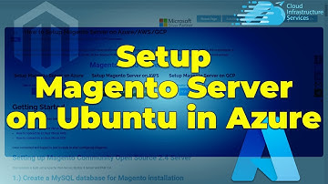 How to Install/Setup Magento 2 Server on Ubuntu in Azure (Open Source eCommerce Web Server)