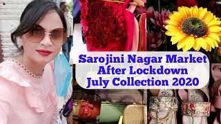 Sarojini nagar market delhi After lockdown sarojini nagar market kitni khuli h? July collection 2020