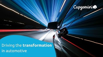 Driving the transformation in automotive