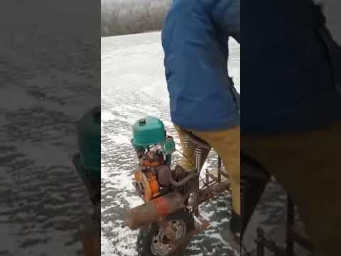 Самоделка мотосани из
