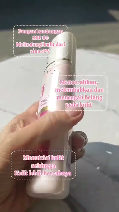 Day Body Foundation DRW Skincare adalah lotion pencerah dengan SPF #drwskincare
