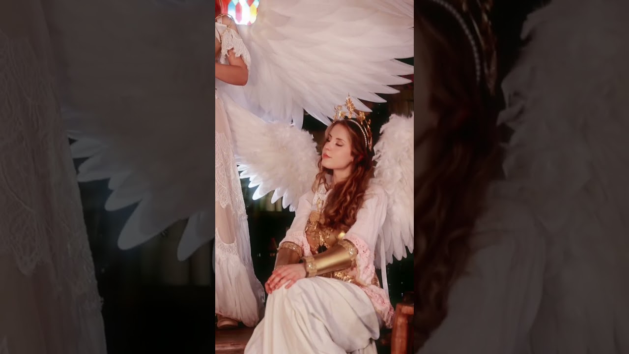 What if Cupid wore armor? 💘✨ Cosplay w/ @halcybella and @Armoredheartcosplay