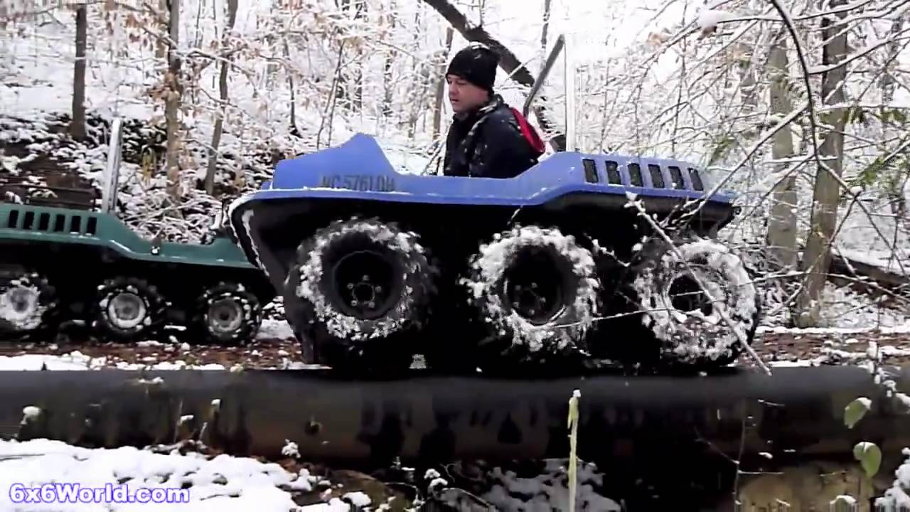Max II 6x6 Amphibious ATV.mp4 YouTube