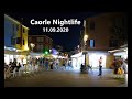 Caorle in the evening (4k walking tour)