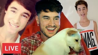 Kian Lawley REACTS to OLD PHOTOS!! (embarrassing) *FULL STREAM*