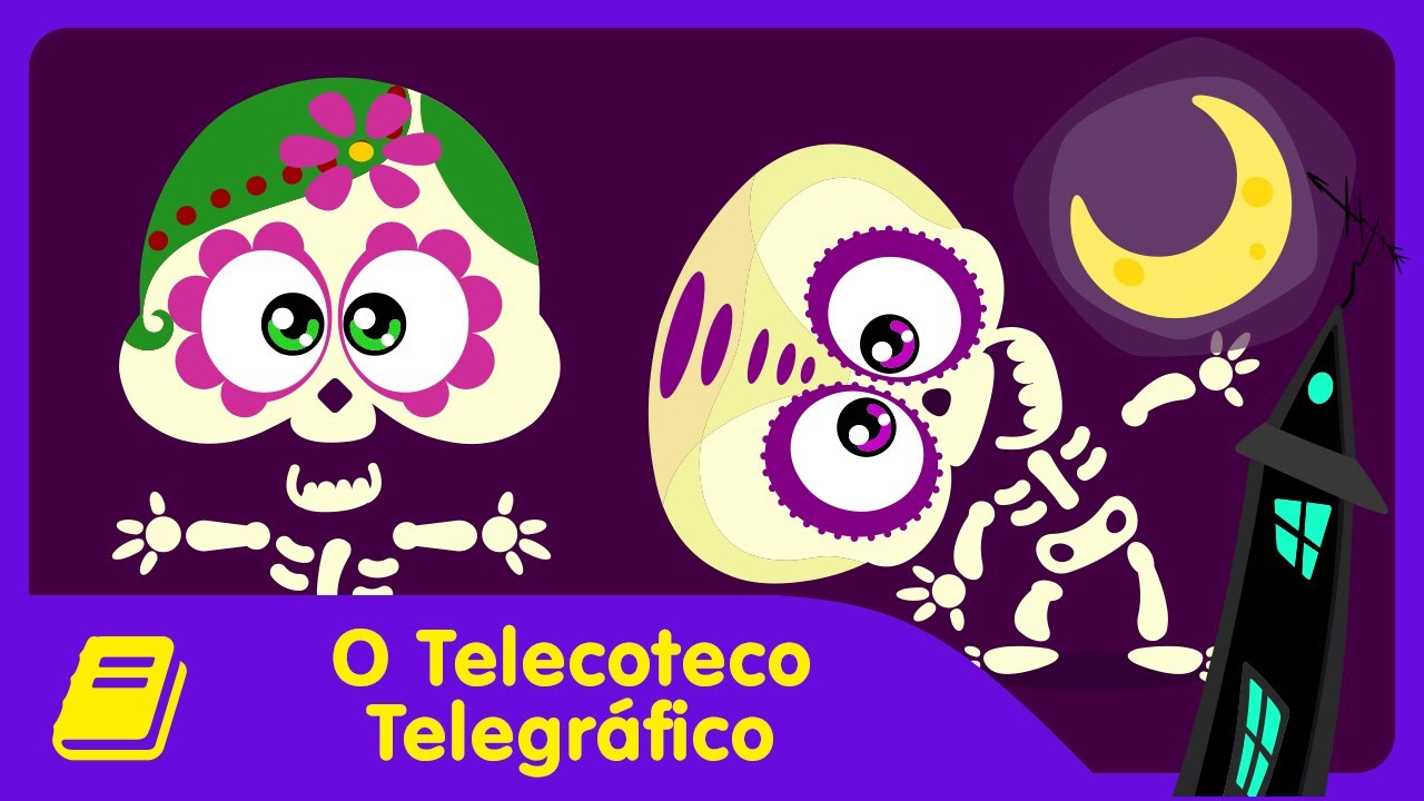 GALINHA PINTADINHA MINI HISTORINHA O TELECOTECO DAS CAVEIRAS