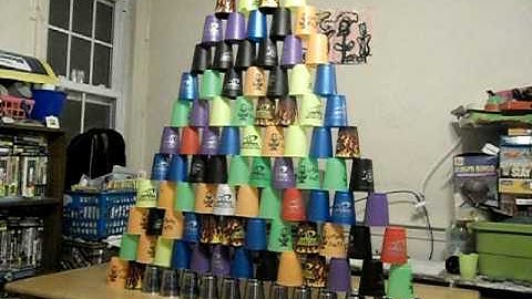 Cup Stacking FAIL!!