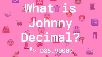 Johnny.Decimal – A system to organise your life
