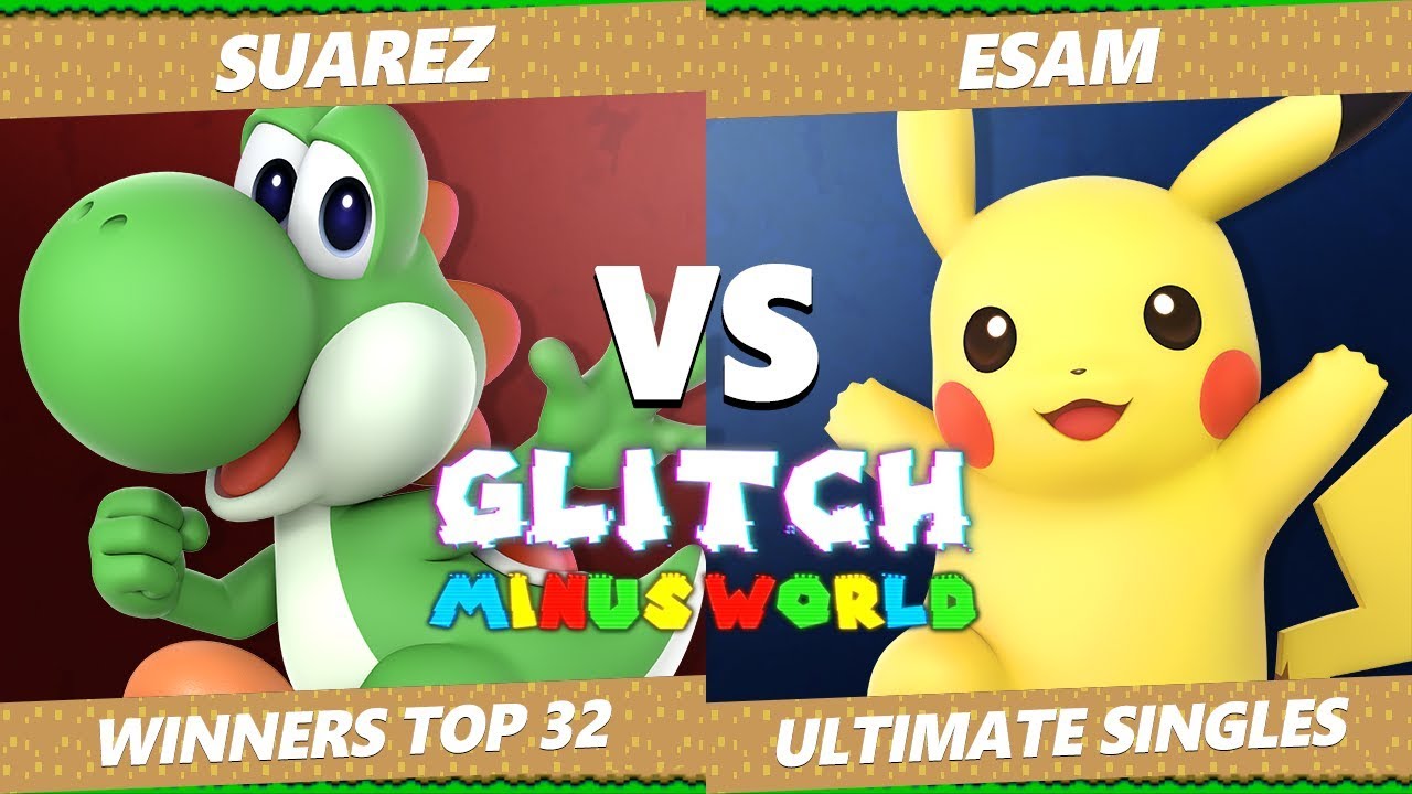 games people play Glitch 7 SSBU - Suarez (Yoshi) VS PG ESAM (Pikachu) Smash Ultimate W. Round of 32