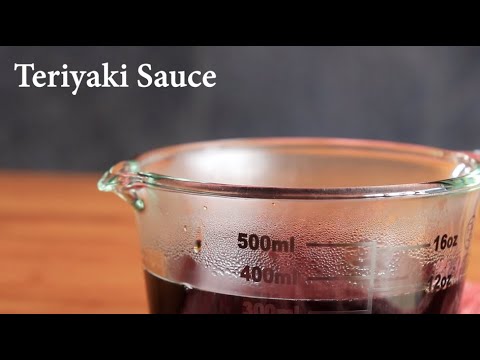 Teriyaki Sauce Rezept (teriyaki sauce recipe) I einfach & schnell I