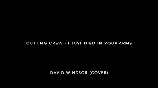Cutting Crew - (I Just) Died In Your Arms (Vocal Cover). #DavidWindsor #coversinger