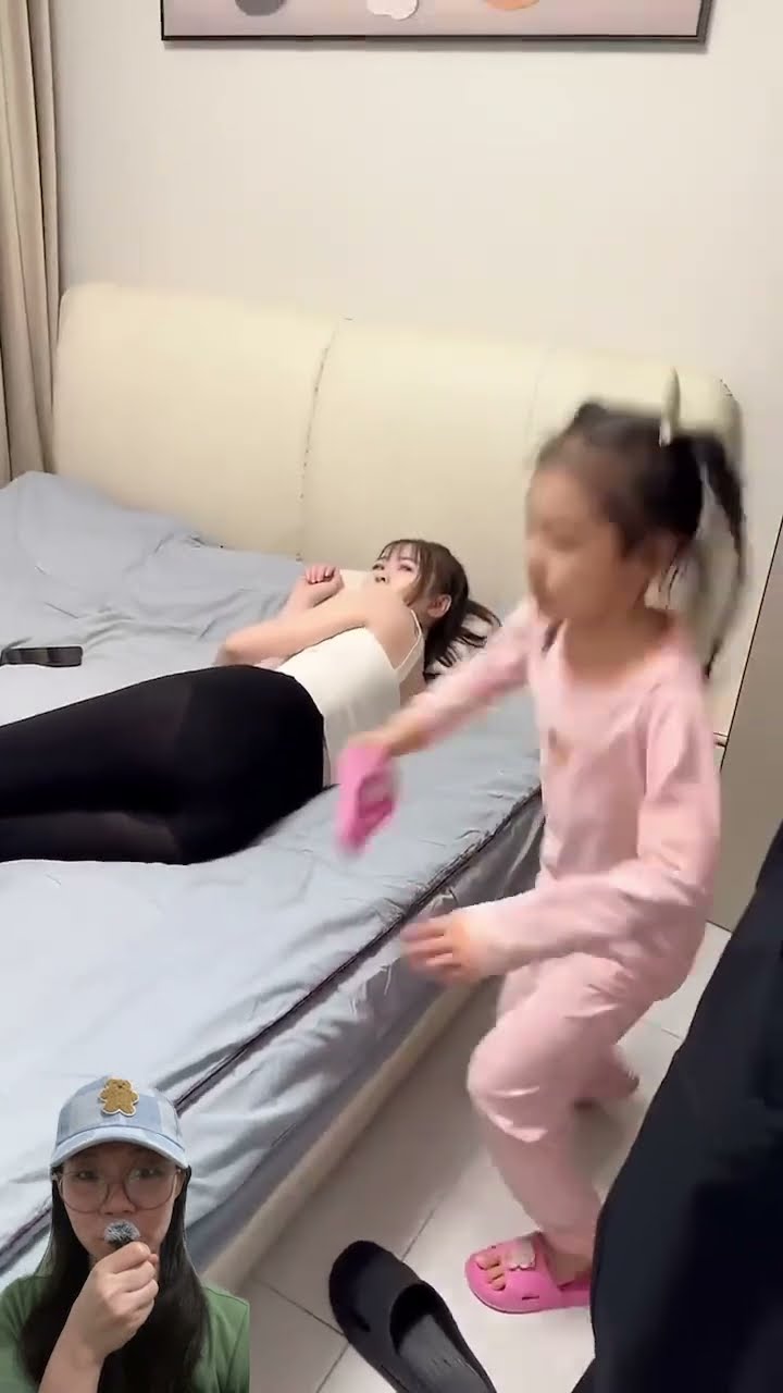 ADEK GAK SADAR KALAU LAGI DIKERJAIN PAPA‼️ #shorts