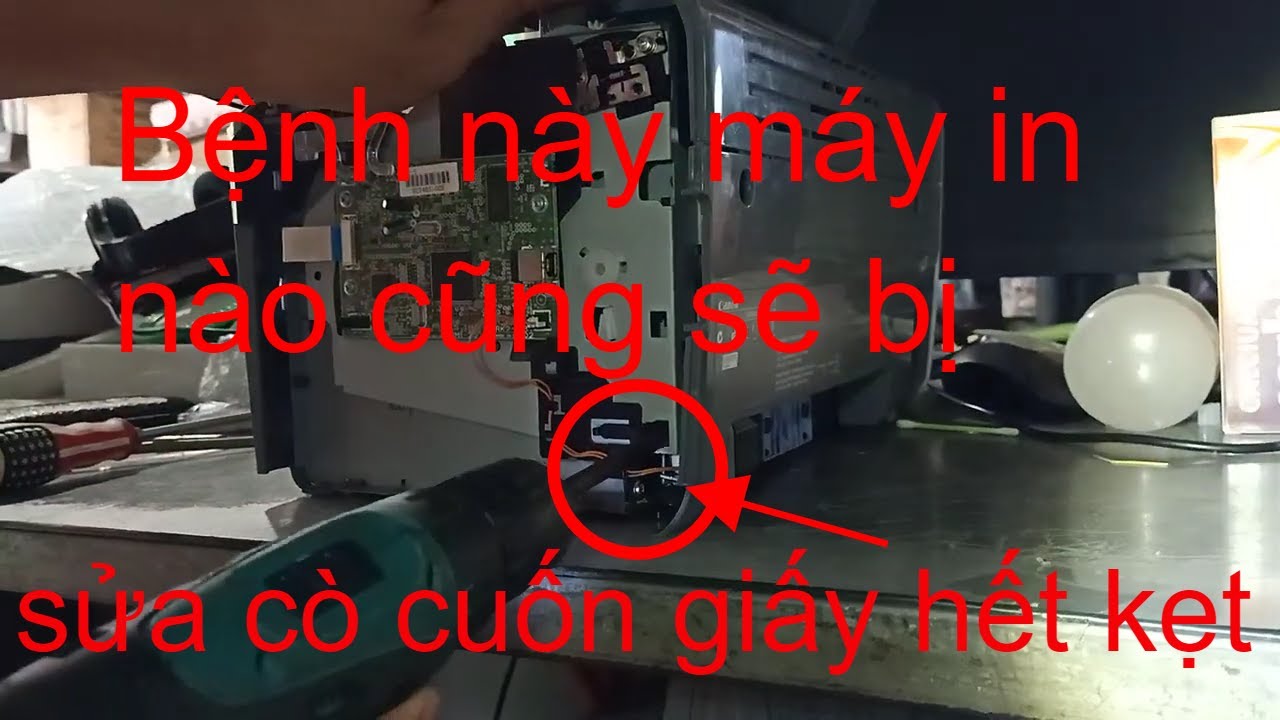 Hướng dẫn sửa máy in canon 2900 lỗi khởi động đã cuốn... - youtube