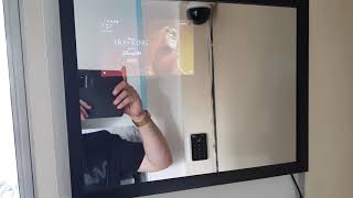 Smartys Smart Mirror Voice Controlled