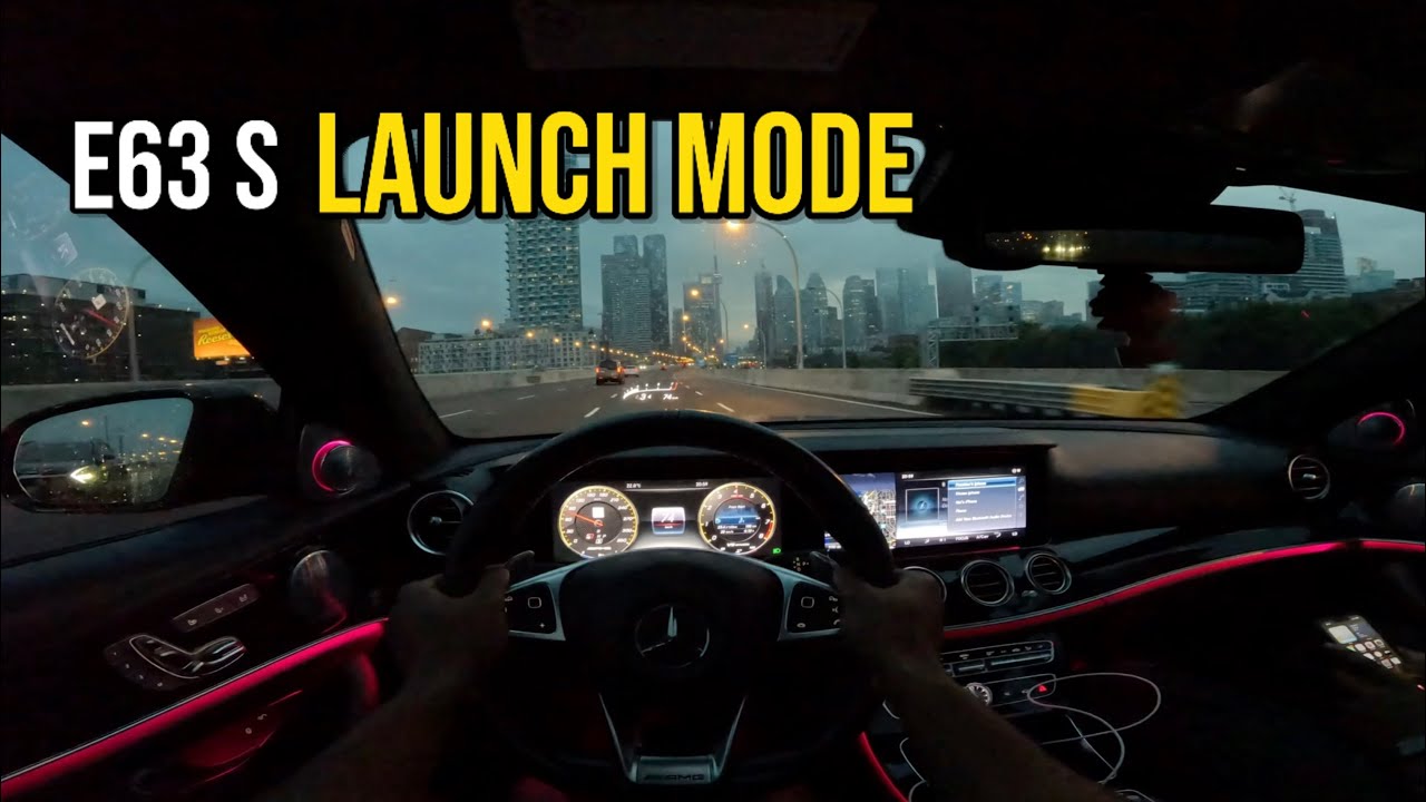 600HP V8 Terrorizes the Streets — E63S POV