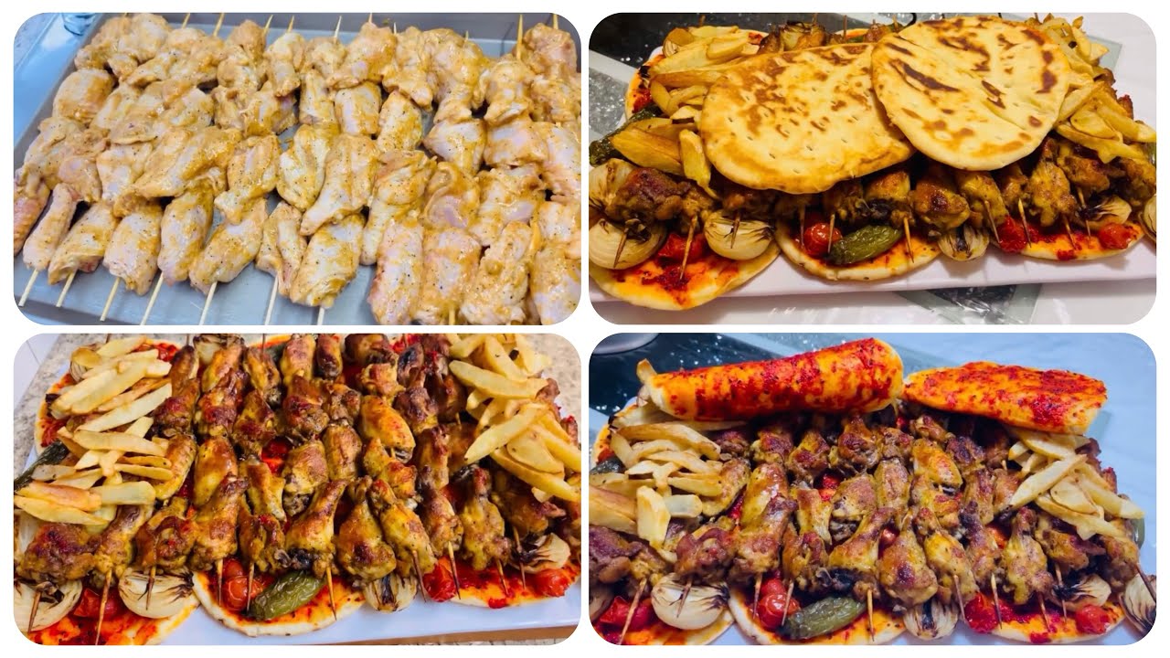🌙جربوا هي الطريقة لعمل أجنحة دجاج مشوي بالفرن#bts #food #cook