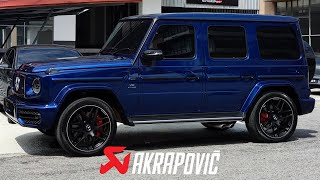 2020 MERCEDES AMG G63 W463A AKRAPOVIC EXHAUST | OPF DELETE STAGE 2 | BEST EXHAUST FOR G63