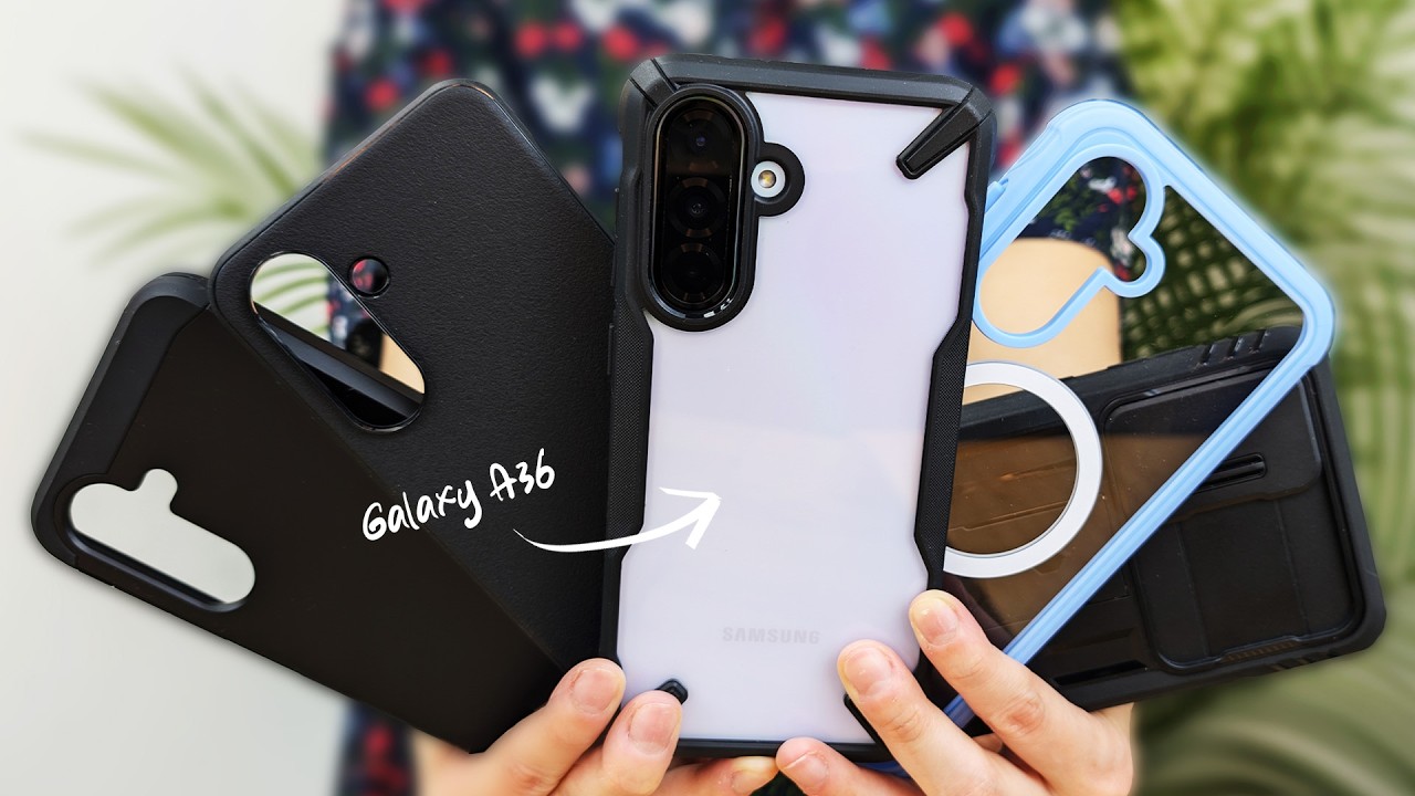 Reviewing the best cases for Galaxy A36! (Spigen, Ringke, Poetic, Cenhufo)