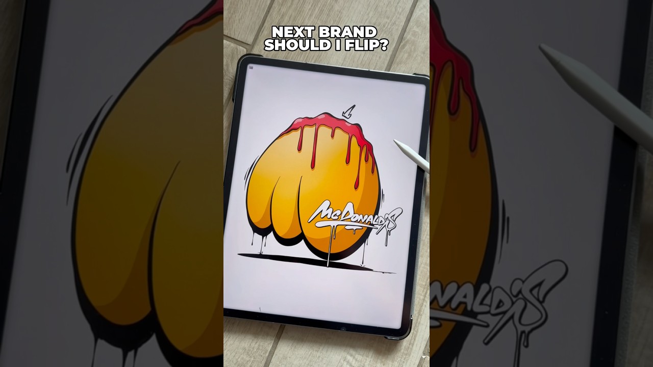 Drop a brand I should flip into graffiti next 👇