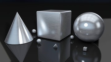 Cinema 4D R18 Silver Brush Material | Cinema 4D R18 Chrome Material