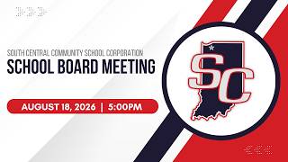 School Board Meeting 8-18-26